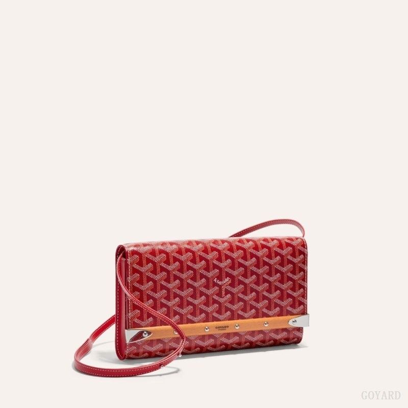 Red Goyard Monte-Carlo PM Clutch | VBHA9660