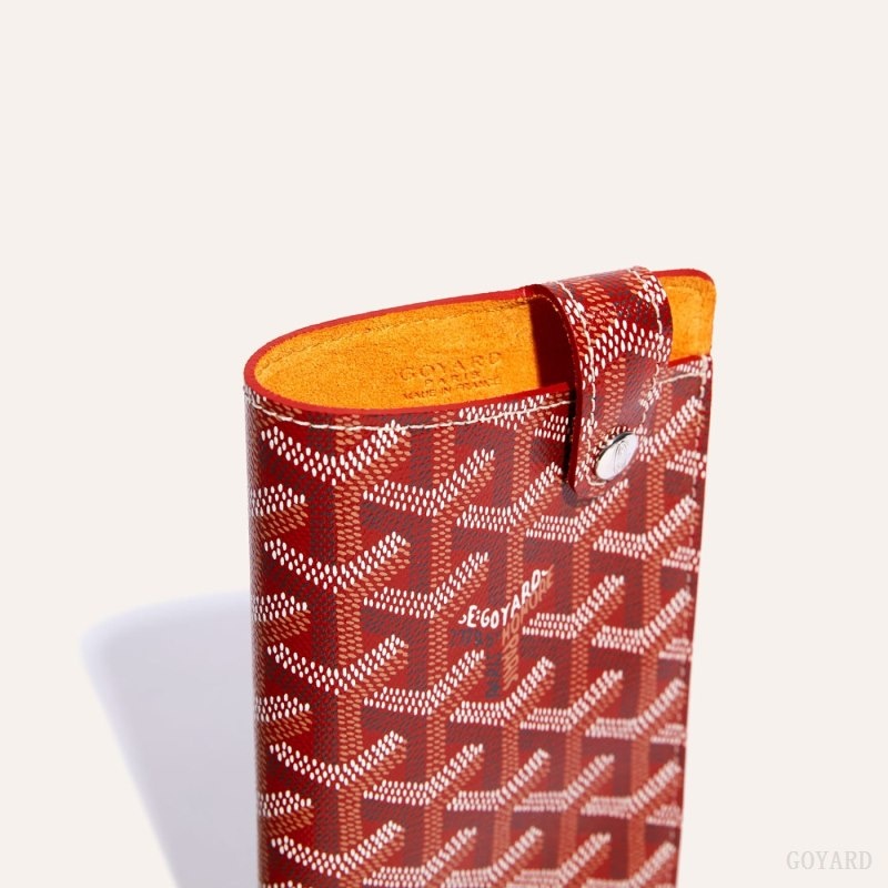 Red Goyard Montmartre GM Case | HVYZ2704