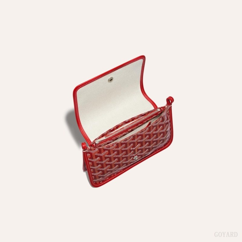 Red Goyard PLUMET POCKET WALLET | TGMA8114