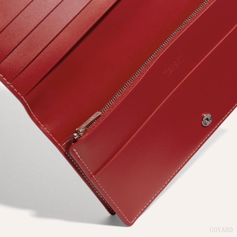 Red Goyard RICHELIEU WALLET | MRXN0672