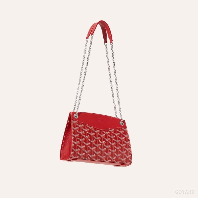 Red Goyard Rouette Structuré Mini Bag | DPQZ0159