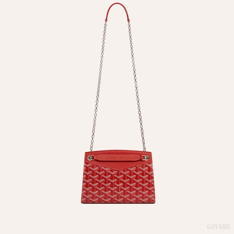 Red Goyard Rouette Structuré Mini Bag | DPQZ0159