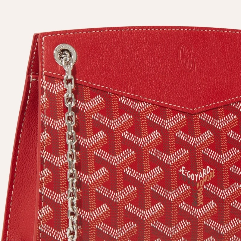 Red Goyard Rouette Structuré Mini Bag | DPQZ0159