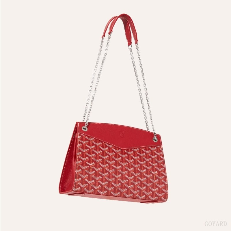 Red Goyard Rouette Structuré PM Bag | BSGM7492