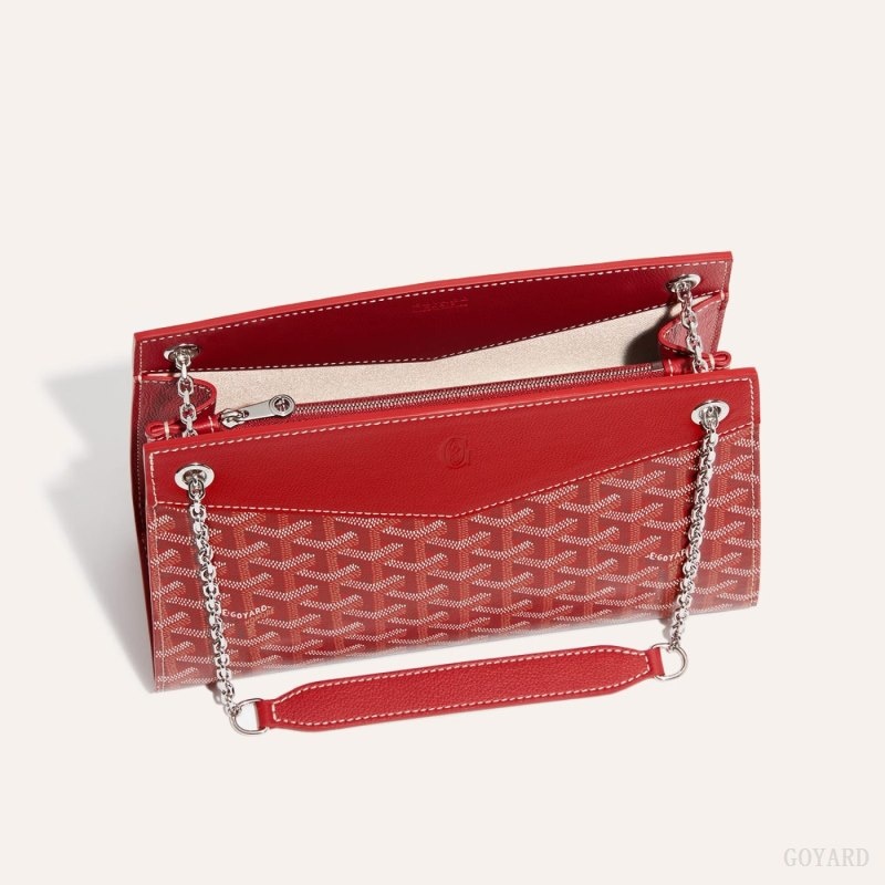 Red Goyard Rouette Structuré PM Bag | BSGM7492