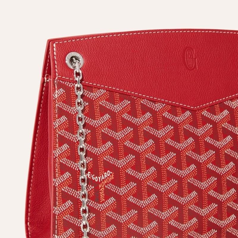 Red Goyard Rouette Structuré PM Bag | BSGM7492