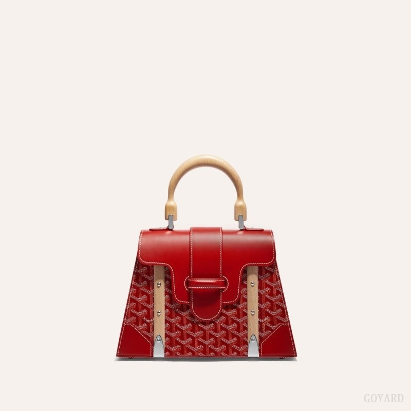 Red Goyard SAÏGON PM BAG | XRSX0586