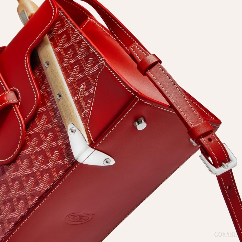 Red Goyard SAÏGON PM BAG | XRSX0586