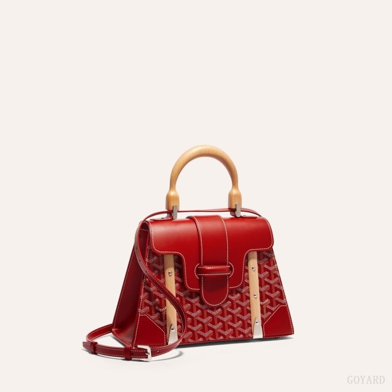 Red Goyard SAÏGON PM BAG | XRSX0586