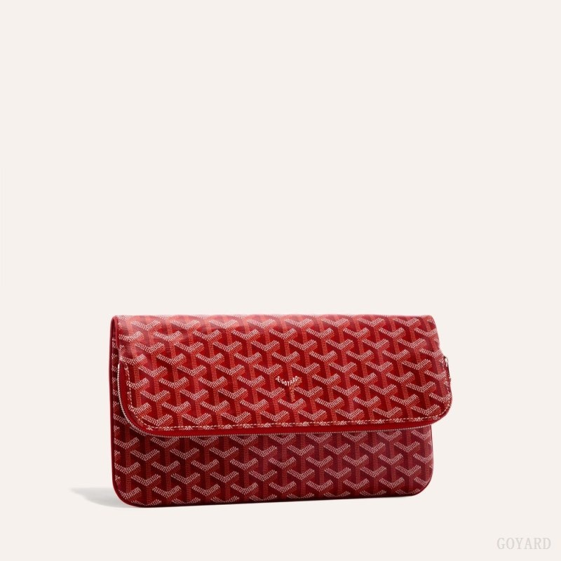 Red Goyard SAINTE-MARIE CLUTCH | WQAE7661