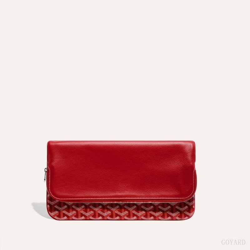 Red Goyard SAINTE-MARIE CLUTCH | WQAE7661