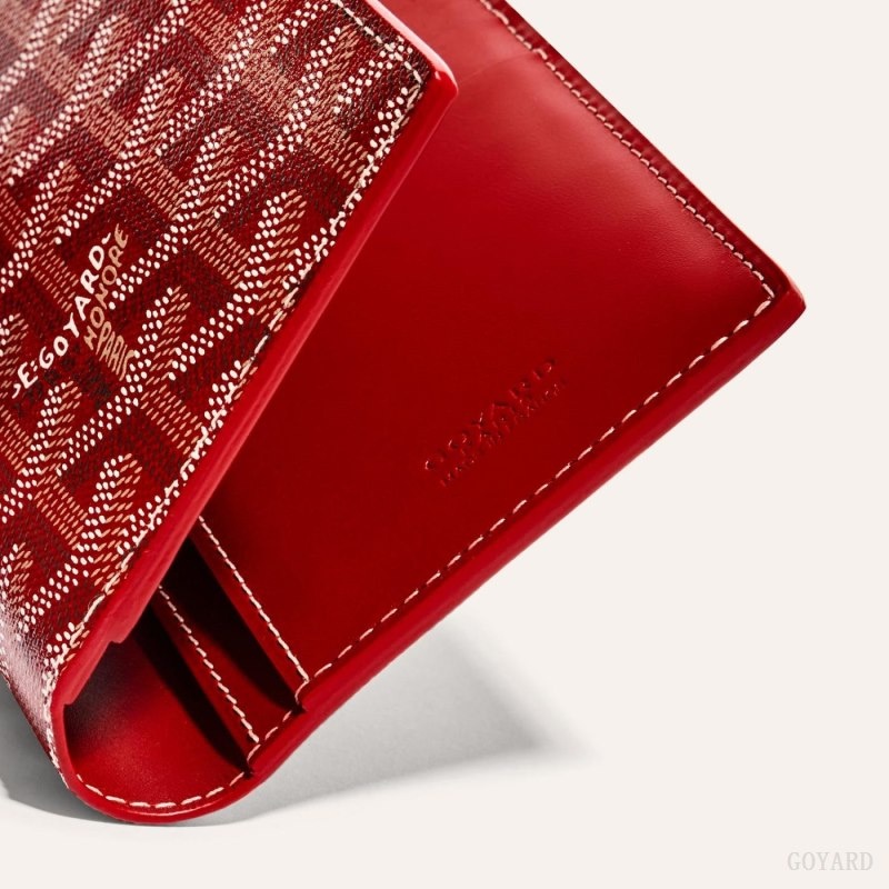 Red Goyard SAINT-ROCH WALLET | RSHD9528