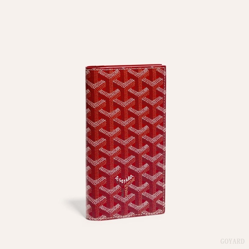 Red Goyard SAINT-ROCH WALLET | RSHD9528