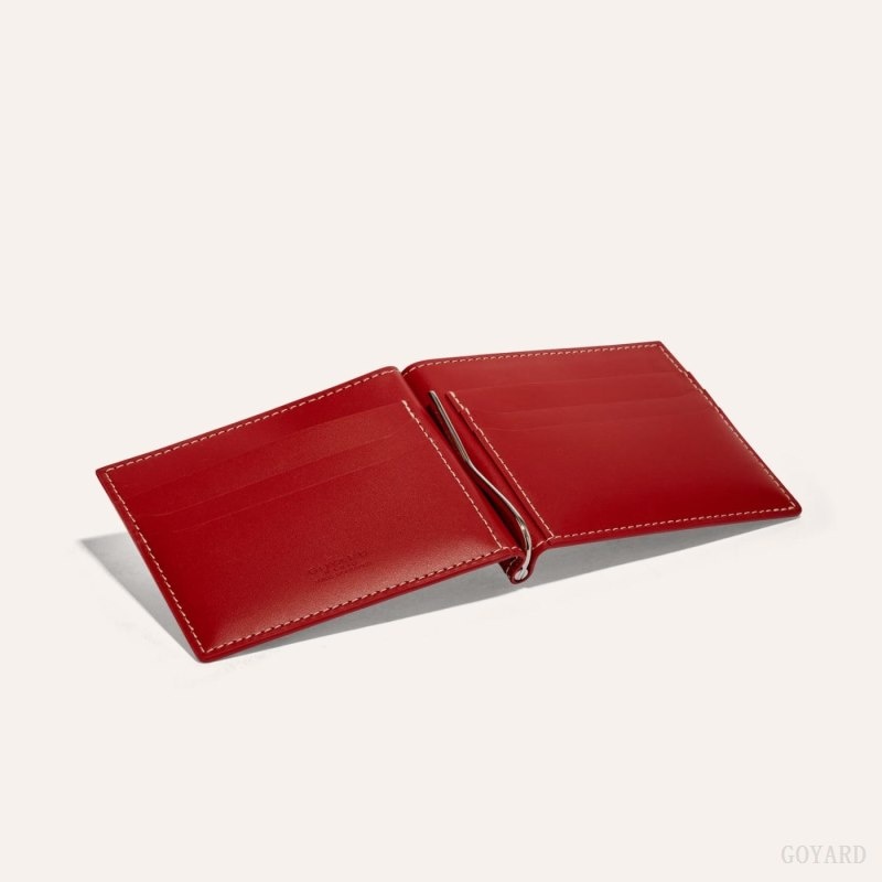 Red Goyard SAINT-THOMAS BILL FOLD | DRIX3509