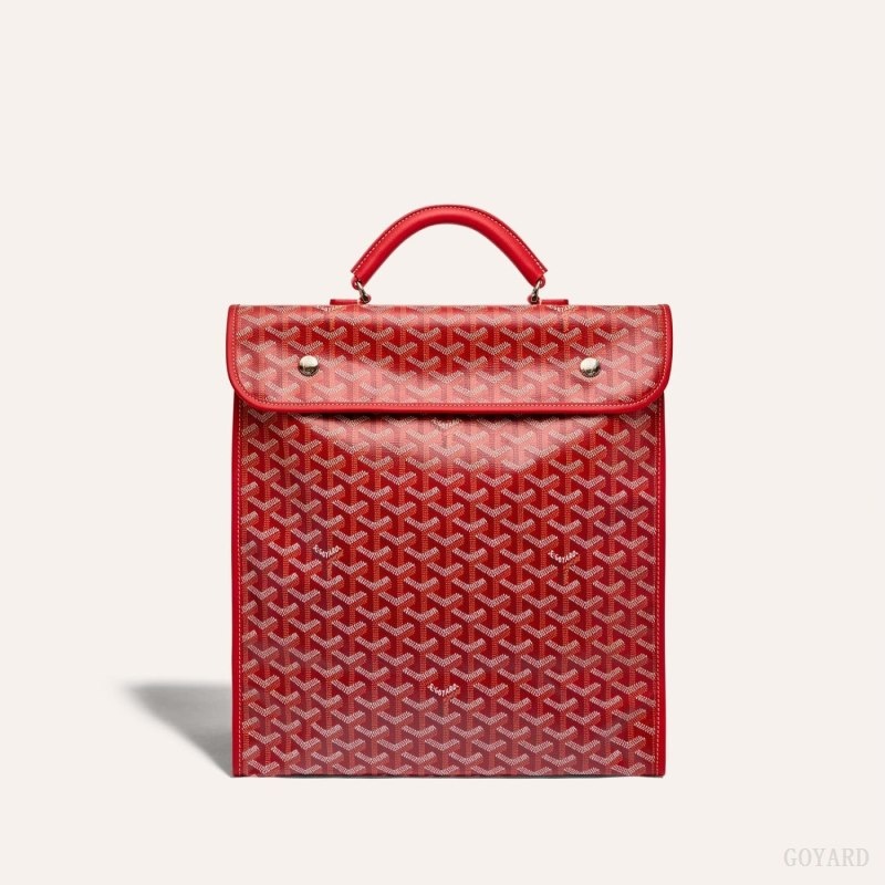 Red Goyard SAINT LEGER BACKPACK | KYHY1531