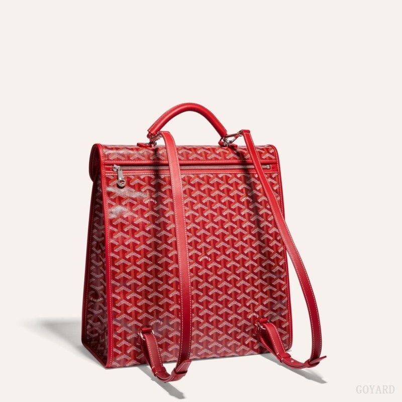 Red Goyard SAINT LEGER BACKPACK | KYHY1531