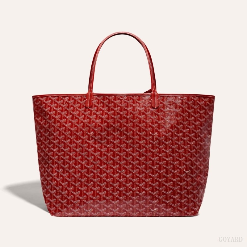 Red Goyard SAINT LOUIS GM BAG | YJQL9222