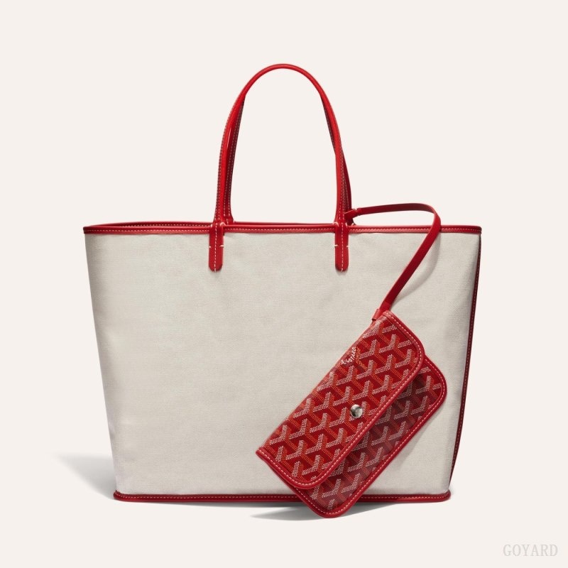 Red Goyard SAINT LOUIS GM BAG | YJQL9222