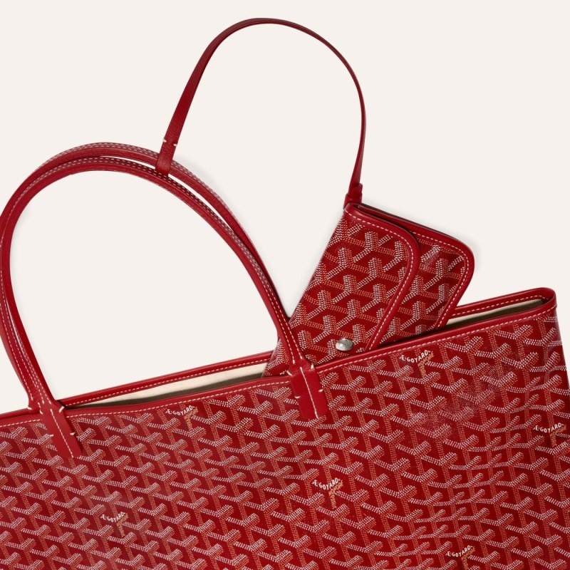 Red Goyard SAINT LOUIS GM BAG | YJQL9222