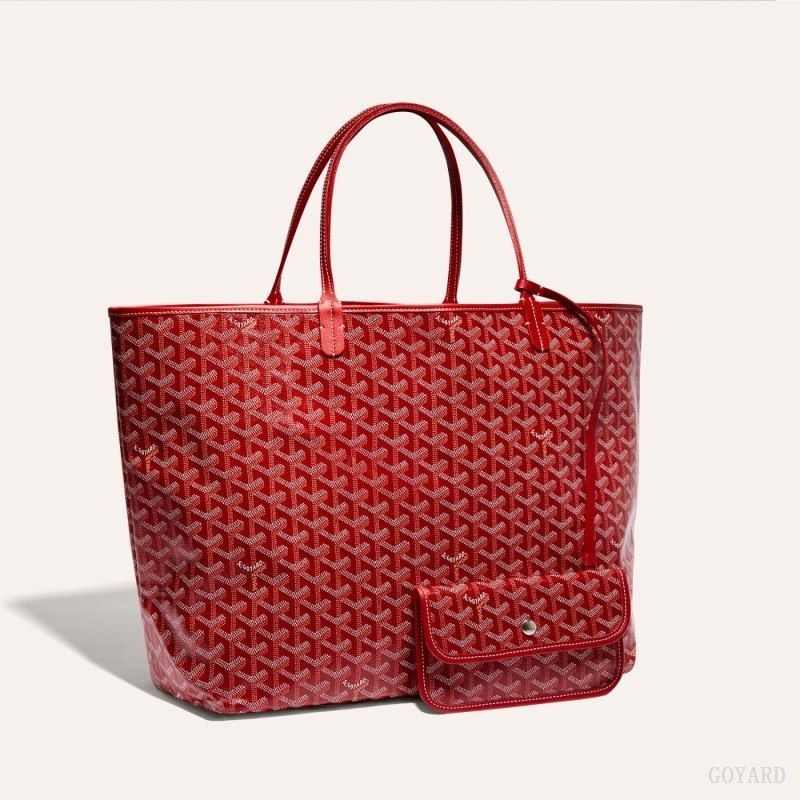 Red Goyard SAINT LOUIS GM BAG | YJQL9222