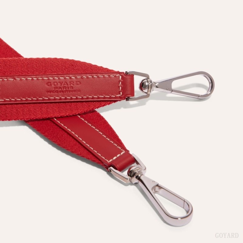 Red Goyard SANGLE MM STRAP | BZGA1428