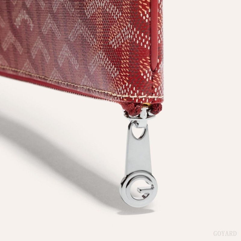 Red Goyard SENAT GM DOCUMENT CASE | NAJR2189