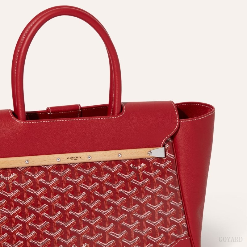 Red Goyard Saïgon tote bag | IGKS2440