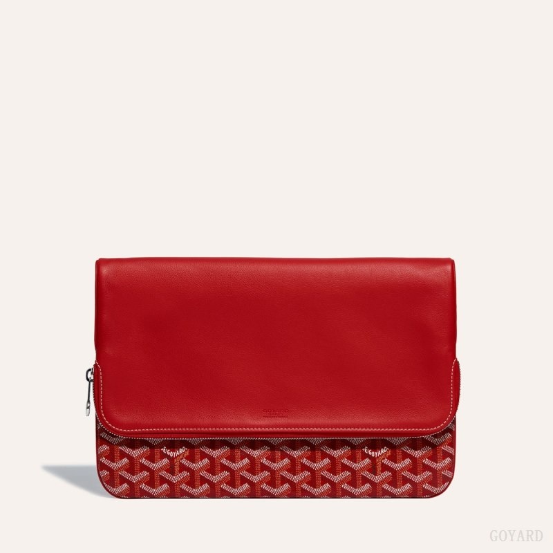 Red Goyard Sainte-Marie GM Clutch | MECO1759