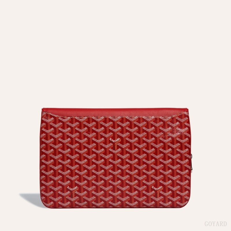 Red Goyard Sainte-Marie GM Clutch | MECO1759