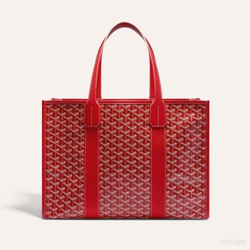 Red Goyard VILLETTE TOTE BAG | VVPT7002