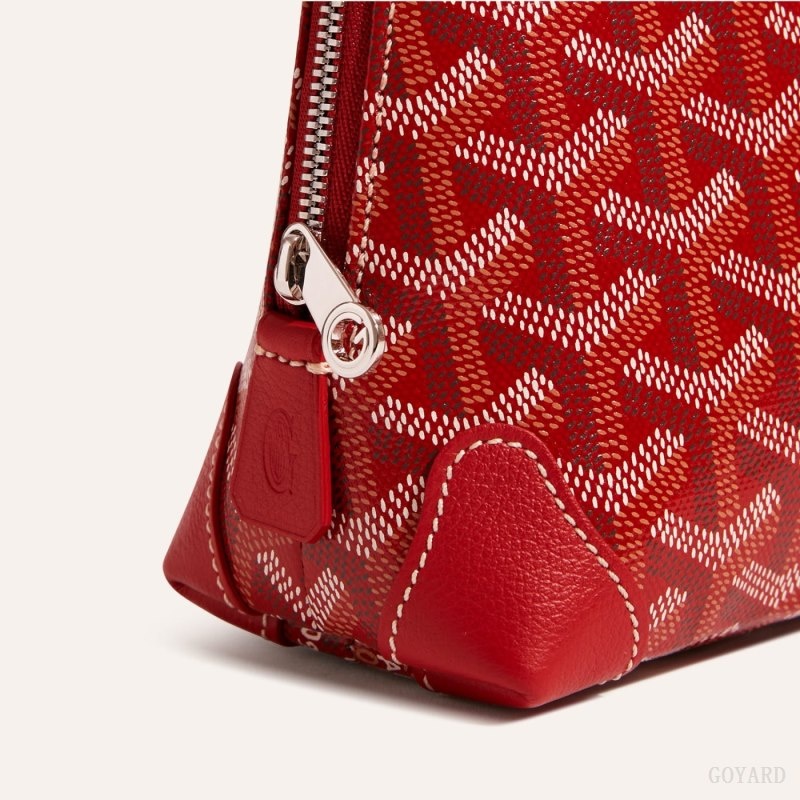 Red Goyard Vendôme Cosmetic Pouch | LMQV1732