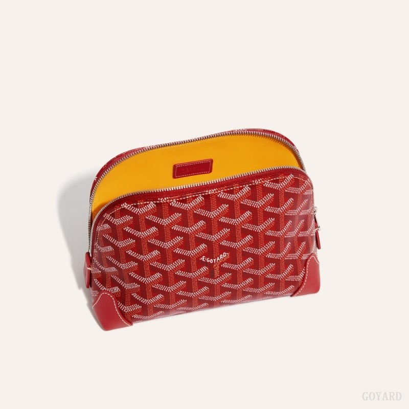 Red Goyard Vendôme Cosmetic Pouch | LMQV1732