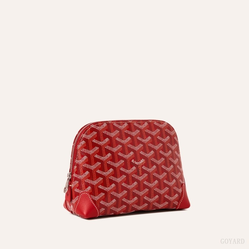 Red Goyard Vendôme Cosmetic Pouch | LMQV1732