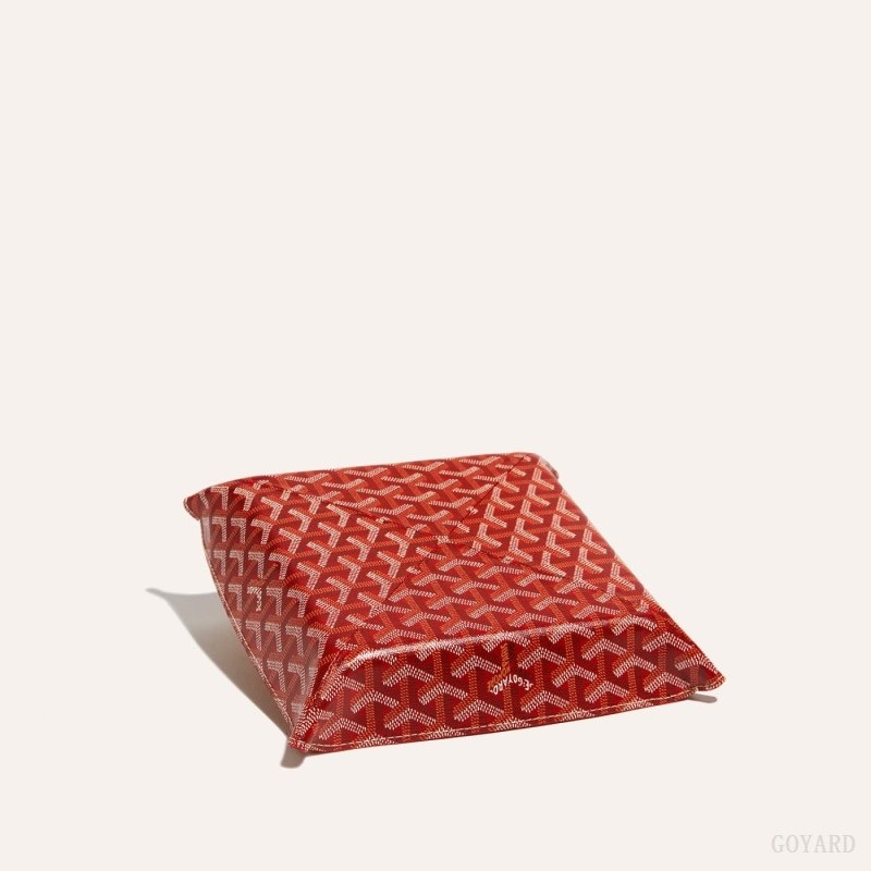 Red Goyard Vide Poche Fourre-Tout | DWYS9830