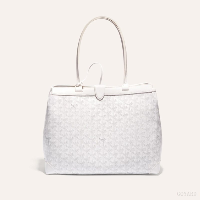 White Goyard BELLECHASSE BIAUDE PM BAG | JQLM3630