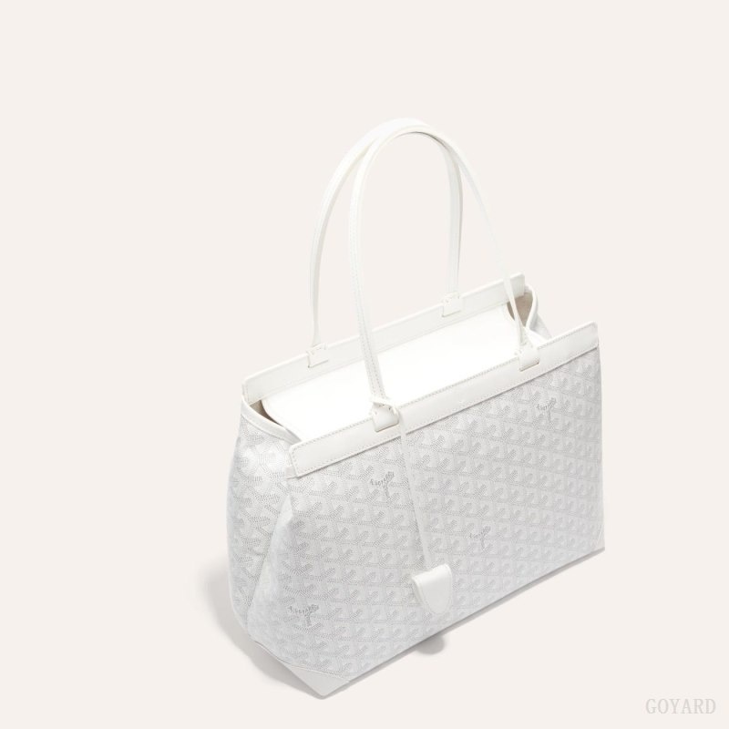 White Goyard BELLECHASSE BIAUDE PM BAG | JQLM3630