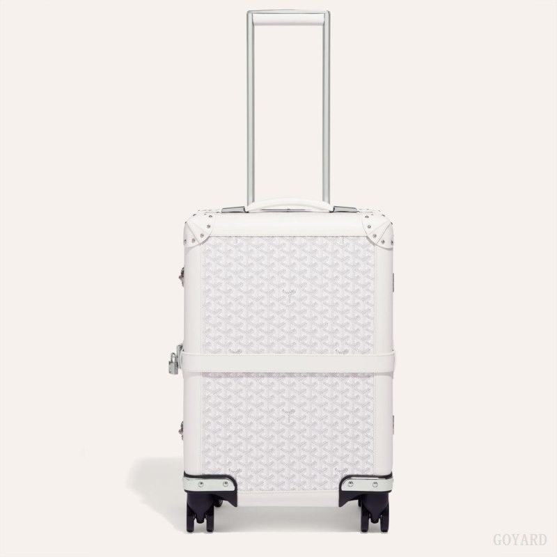 White Goyard BOURGET PM TROLLEY CASE | EUGL4172