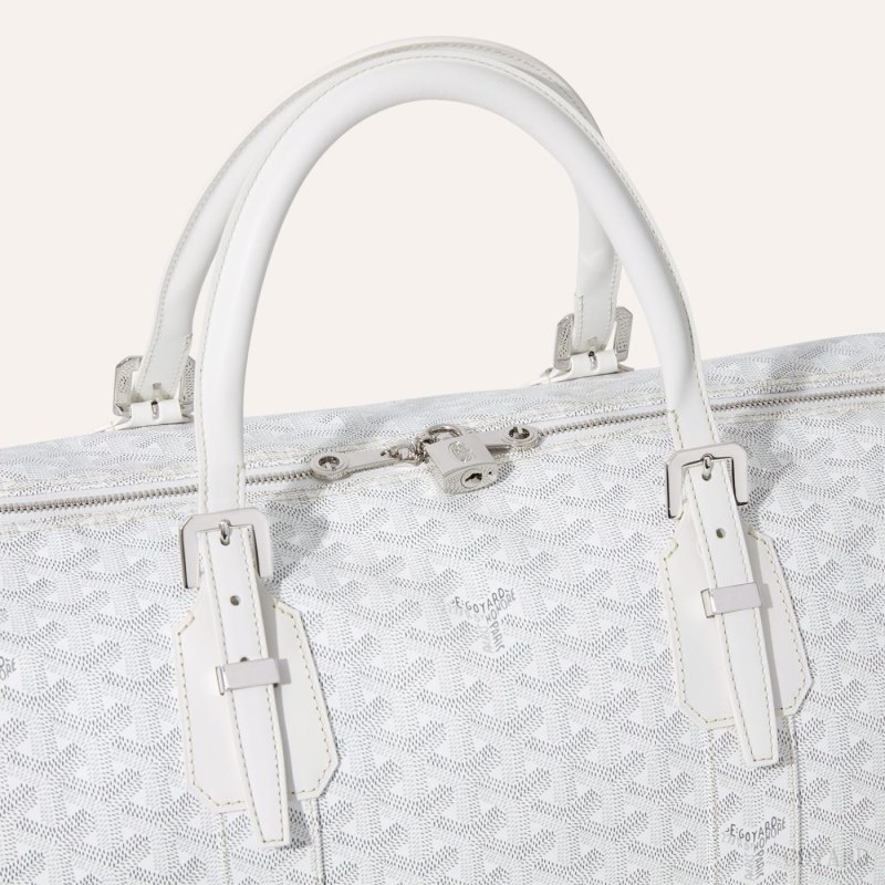 White Goyard Boston 50 bag | LBYB7837