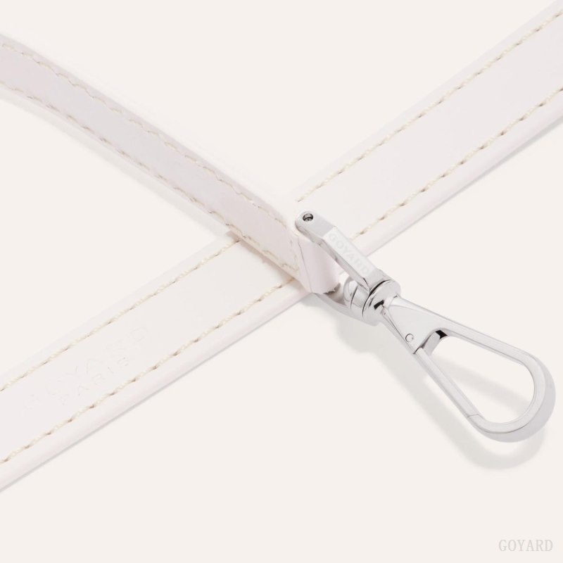 White Goyard CUIR PM STRAP | GIGH4699