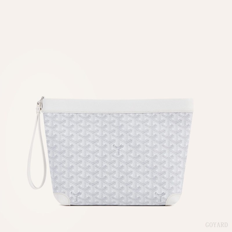 White Goyard Conti pouch | QGWG1866