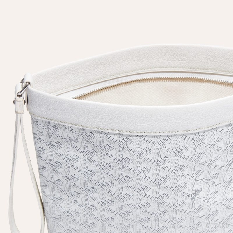 White Goyard Conti pouch | QGWG1866