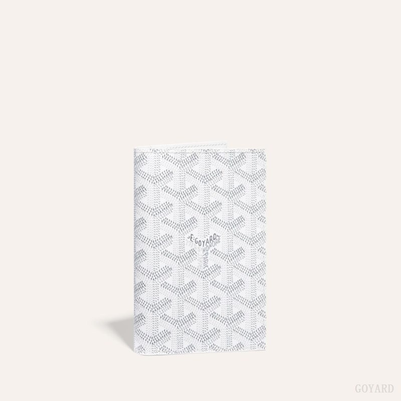 White Goyard GRENELLE PASSPORT COVER | VFYR4204