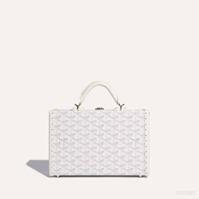 White Goyard Grand Hôtel Trunk Bag | WCZV7839