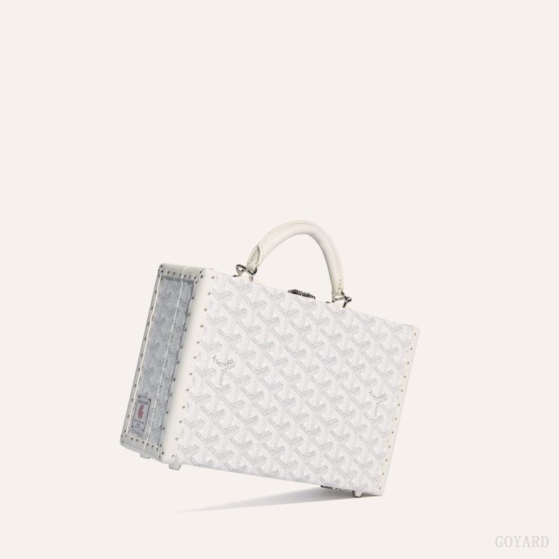 White Goyard Grand Hôtel Trunk Bag | WCZV7839