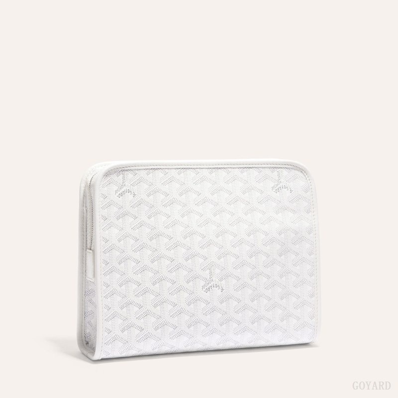 White Goyard JOUVENCE MM TOILET BAG | OOTP2573