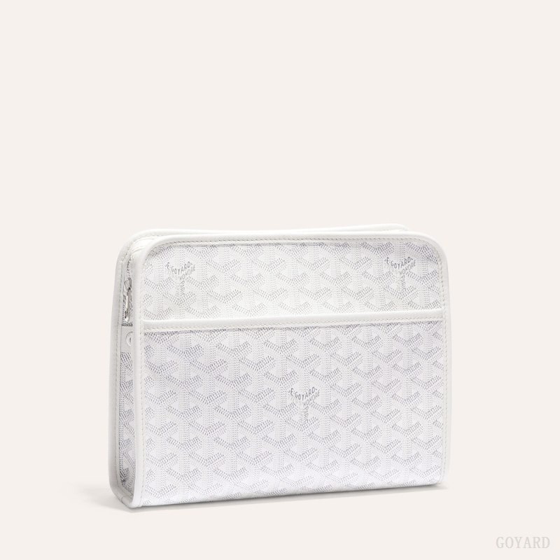 White Goyard JOUVENCE MM TOILET BAG | OOTP2573