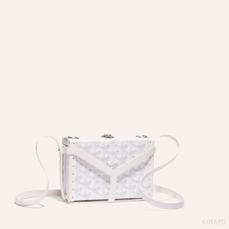 White Goyard MINAUDIÈRE TRUNK BAG | APWX9312