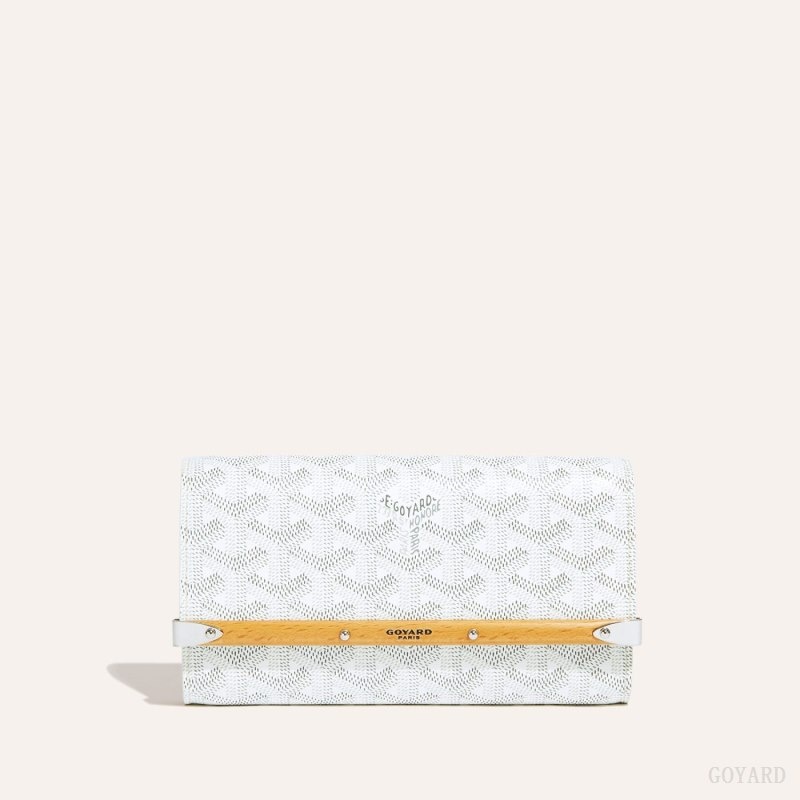 White Goyard Monte-Carlo Mini Case | FKCN7267