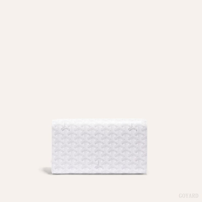 White Goyard Monte-Carlo PM Clutch | WKLZ1000