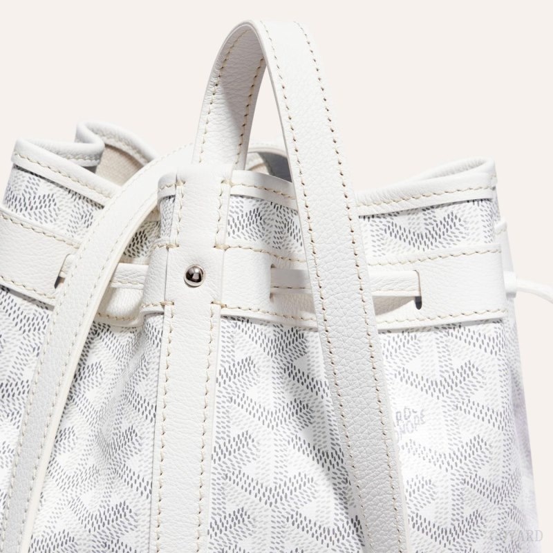 White Goyard PETIT FLOT BUCKET BAG | GWCK2839